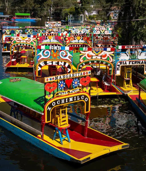 Trajineras de Xochimilco