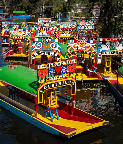 Trajineras de Xochimilco