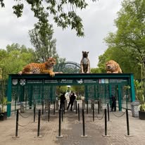 Entrada de zoológico o parque
